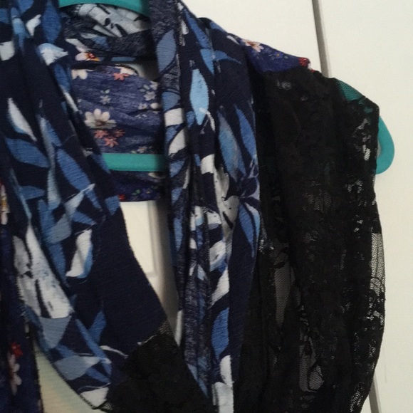 Multi Pattern Infinity Scarf - Picture 2 of 3